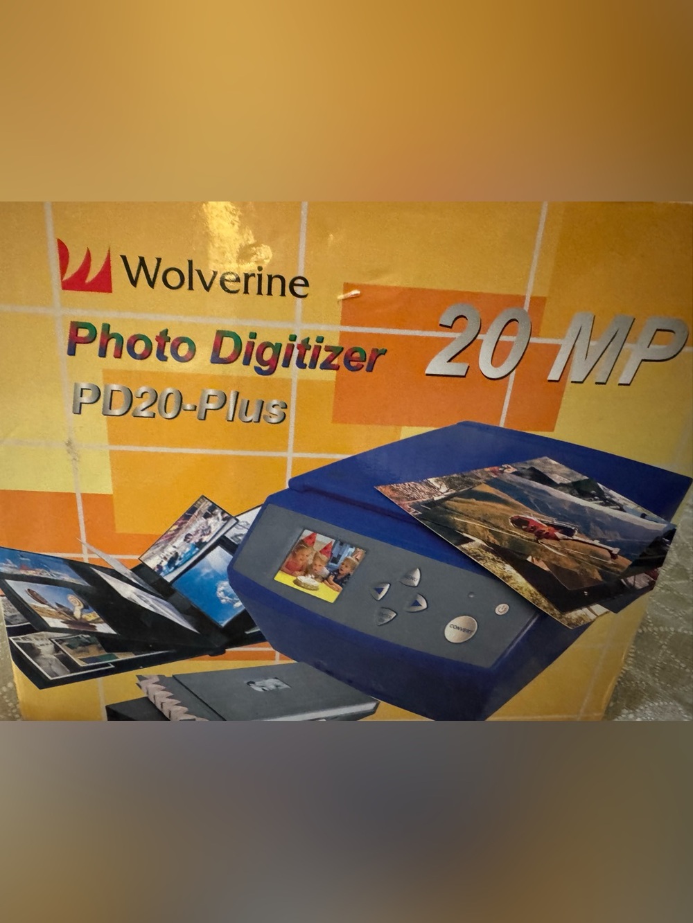 Wolverine Snap-20MP converts slides negatives and photo Digital machine NEW